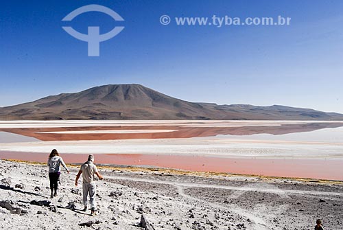  Subject: Laguna Colorada - Eduardo Avaroa National Reserve - The path to the Salar de Uyuni / Place: Bolivia - South America / Date: 01/2011 