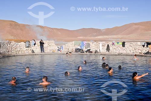 Subject: Thermal Waters near of Geiseres Tatio / Place: Atacama Desert  - Chile - South America / Date: 01/2011 