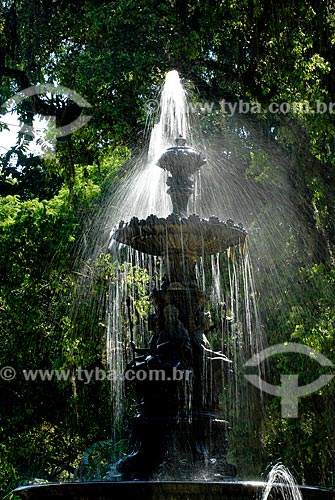  Subject: Fountain of the Muses in the Botanical Garden / Place: Botanical Garden neighborhood - Rio de Janeiro city - Rio de Janeiro state (RJ) - Brazil / Date: 11/2010 