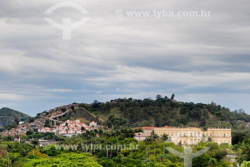  Subject: View of part of the Morro da Mangueira (Mangueira slam) and Quinta da Boa Vista / Place: Sao Cristovao neighborhood - Rio de Janeiro city - Rio de Janeiro state (RJ) - Brazil / Date: 10/2009 