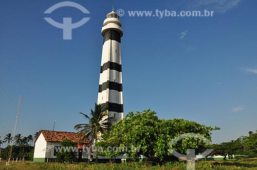  Subject: Preguiças Lighthouse also called Mandacaru Lighthouse - Area of ??the Navy of Brazil / Place: Barreirinhas city - Maranhao state (MA) - Brazil / Date: 07/2011 