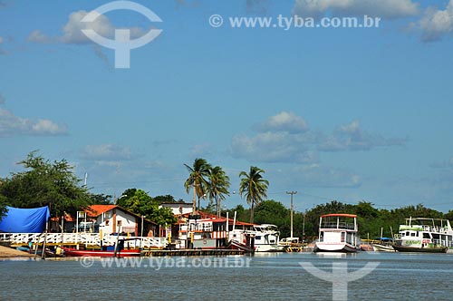  Subject: View of the Port of Tatus / Place: Ilha Grande city - Piaui state (PI) - Brazil / Date: 07/2011 