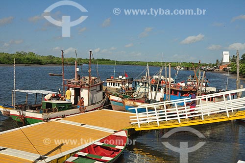  Subject: View of the Port of Tutoia / Place: Tutoia city - Maranhao state (MA) - Brazil / Date: 07/2011 