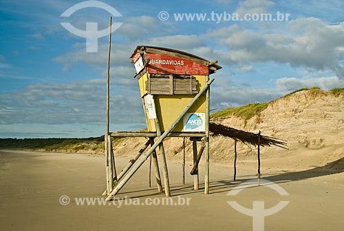  Subject: Cabin of lifeguards / Place: La Coronilla city - Rocha - Uruguay / Date: 04/2010 