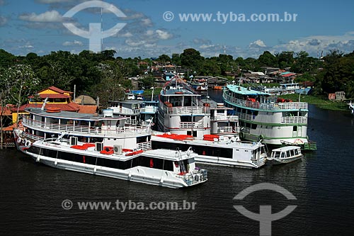  Subject: Boats on Amazonas River / Place: Parintins city - Amazonas state (AM) - Brazil / Date: 06/2011 