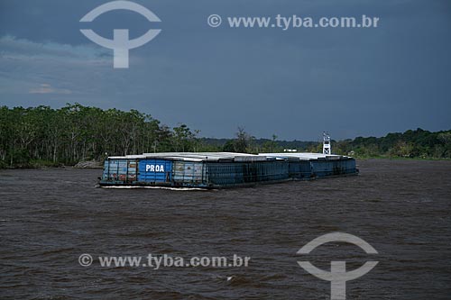  Subject: Barque for transportation on Amazonas River / Place: Parintins city - Amazonas state (AM) - Brazil / Date: 06/2011 