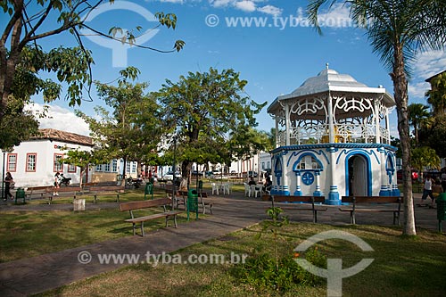 Subject: Bandstand on Castelo Branco Square / Place: Goias city - Goias state (GO) - Brazil / Date: 07/2011 