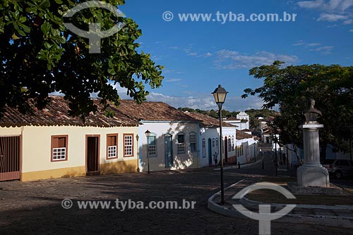  Subject: Colonial house on Candido Penso street / Place: Goias city - Goias state (GO) - Brazil / Date: 07/2011 