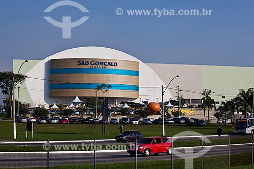  Subject: View of Sao Gonçalo Shopping in Niteroi-Manilha road  / Place: Sao Gonçalo city - Rio de Janeiro state (RJ) - Brazil / Date: 06/2011 