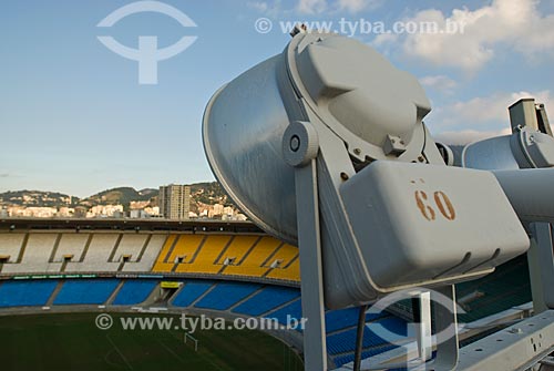  Subject: Illumination system of Journalist Mario Filho Stadium - also known as Maracana / Place: Rio de Janeiro city - Rio de Janeiro state (RJ) - Brazil / Date: 06/2010 