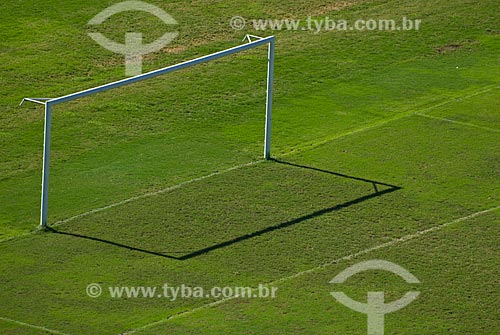  Subject: Goal post of Journalist Mario Filho Stadium / Place: Rio de Janeiro city - Rio de Janeiro state (RJ) - Brazil / Date: 06/2010 