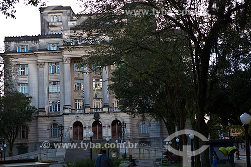  Subject: Jose Bonifacio Palace - City Hall of Santos / Place: Santos city - São Paulo state  (SP) - Brazil / Date: 08/2011 