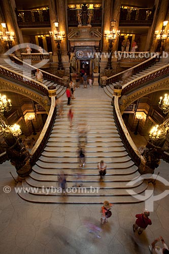  Subject: Interior of Palais Garnier (Opera House) / Place: Paris city - France - Europe / Date: 08/2011 