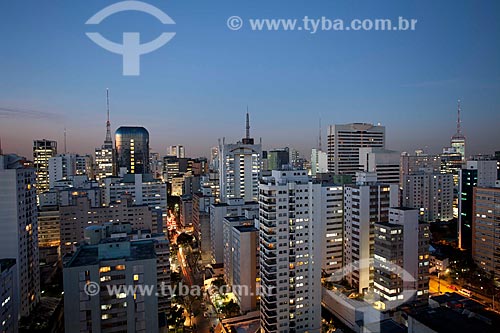  Subject: Panoramic view of Sao Paulo / Place: Sao Paulo city - Sao Paulo state (SP) - Brazil / Date: 06/2011 
