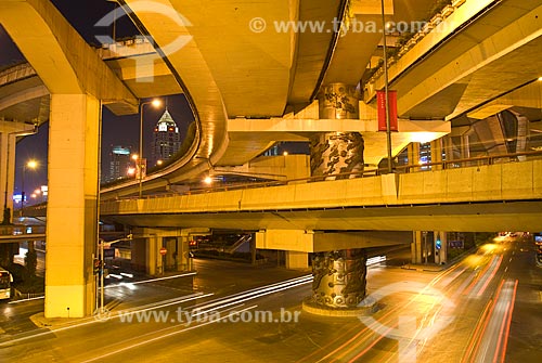  Subject: Crossroad of viaducts / Place: Shanghai - China - Asia / Date: 11/2006 