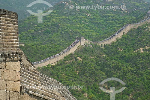  Subject: View of the Great Wall of China / Place: Beijing - China - Asia / Date: 05/2010 