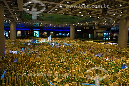 Subject: Scale model of Shanghai / Place: Shanghai - China - Asia / Date: 05/2010 