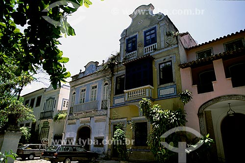  Subject: Houses of Largo do Boticario / Place: Cosme Velho neighborhood - Rio de Janeiro city - Rio de Janeiro state (RJ) - Brazil / Date: 10/2000 