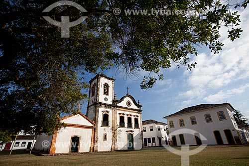  Subject: View of Santa Rita de Cassia Church - Museum of Sacred Art of Parat / Place: Paraty city - Rio de Janeiro state (RJ) - Brazil / Date: 07/2011 