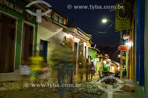  Subject: The Rock Street - area that concentrated bars and restaurants / Place: Lençois - Bahia state (BA) - Brazil / Date: 07/2011 