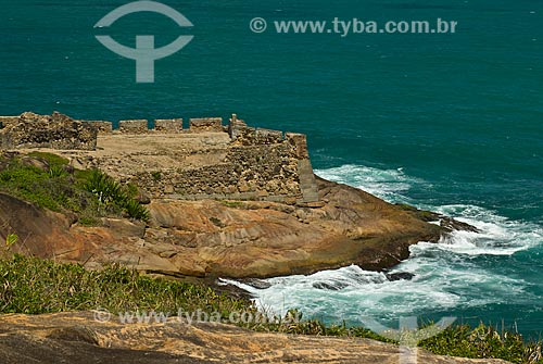  Subject: Fort Castelo do Mar - built in 1631 / Place: Cabo de Santo Agostinho city - Pernambuco state (PE) - Brazil / Date: 09/2011 