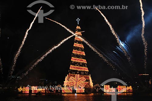  Subject: Inauguration of the Lagoa Rodrigo de Freitas christmas tree  / Place: Rio de Janeiro city - Rio de Janeiro state (RJ) - Brazil / Date: 11/2011 