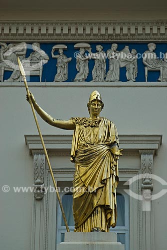  Subject: Statue of the Goddess Athena / Place: London - England - Europe / Date: 05/2010 