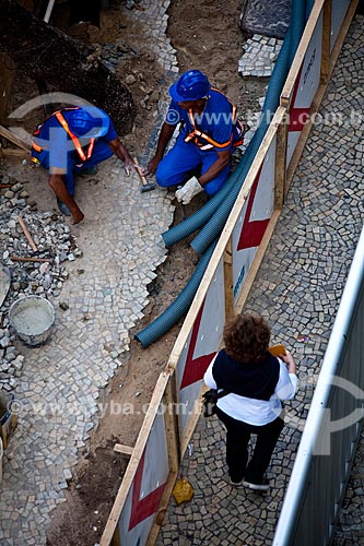  Subject: Work for installation of underground cabling broadband on Francisco Octaviano Street / Place: Copacabana Neighborhood - Rio de Janeiro city - Rio de Janeiro state (RJ) - Brazil / Date: 07/2011 