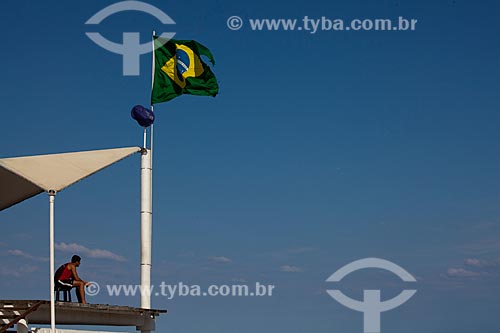  Subject: Post of lifeguards on Ipanema Beach / Place: Ipanema neighborhood - Rio de Janeiro city - Rio de Janeiro state (RJ) - Brazil / Date: 05/2011 