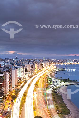  Subject: Evening at Beira Mar Norte Avenue (Jornalista Rubens de Arruda Ramos Avenue) / Place: Florianopolis city - Santa Catarina state (SC) - Brazil / Date: 09/2011 