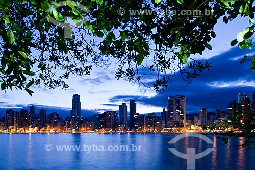  Subject: View of the city from Pontal Norte / Place: Balneario Camboriu city - Santa Catarina state (SC) - Brazil / Date: 10/2011 