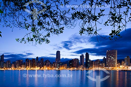  Subject: View of the city from Pontal Norte / Place: Balneario Camboriu city - Santa Catarina state (SC) - Brazil / Date: 10/2011 