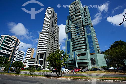  Subject: Corporate and home buildings at Professor Magalhaes Neto Avenue / Place: Pituba neighborhood - Salvador city - Bahia state (BA) - Brazil / Date: 07/2011 