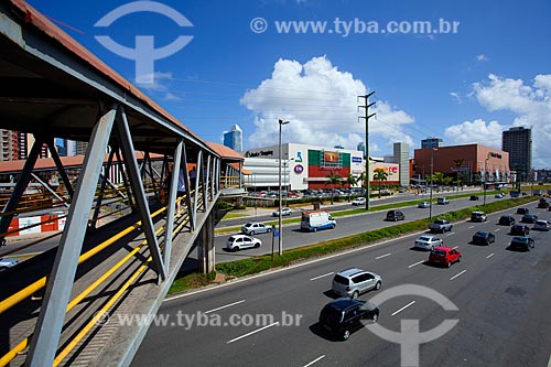  Subject: Salvador Shopping Mall and Tancredo Neves Avenue / Place: Caminho das Arvores neighborhood - Salvador city - Bahia state (BA) - Brazil / Date: 07/2011 