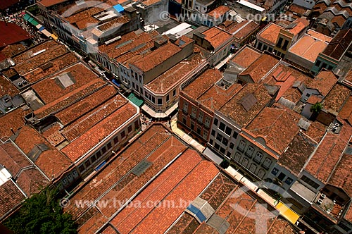  Subject: Aerial view of SAARA (Society of Friends of the adjacencies of Alfandega street) / Place: City center - Rio de Janeiro city - Rio de Janeiro state (RJ) - Brazil / Date: 12/2007 