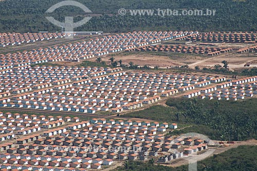  Subject: Aerial View of Residential Jacinta Andrade - Built with funds from the PAC  / Place: Teresina city - Piaui state (PI) - Brazil / Date: 09/2011 