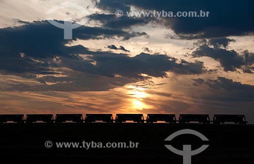  Subject: Wagons of Railway Transnordestina - TLSA - Transnordestina Logistics S/A / Place: Salgueiro city - Pernambuco state (PE) - Brazil / Date: 10/2011 