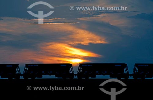  Subject: Wagons of Railway Transnordestina - TLSA - Transnordestina Logistics S/A / Place: Salgueiro city - Pernambuco state (PE) - Brazil / Date: 10/2011 