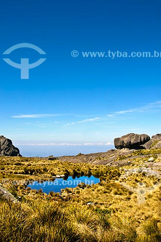  Subject: Lake in the high part (plateau) of the Itatiaia National Park / Place: Itatiaia city - Rio de Janeiro state (RJ) - Brazil / Date: 07/2010 