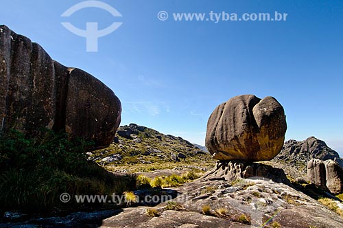  Subject: Apple Stone and Turtle Stone in Itatiaia National Park  - Plateau (Part of High) / Place: Itatiaia city - Rio de Janeiro state (RJ) - Brazil / Date: 07/2010 
