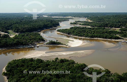  Subject: View of Taruma-Acu River / Place: Manaus city - Amazonas state (AM) - Brazil / Date: 11/2010 