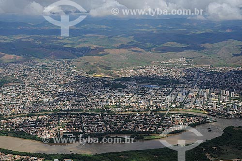  Subject: Aerial view of Governador Valadares in the Rio Doce Valley / Place: Governador Valadares city - Minas Gerais state (MG) - Brazil / Date: 11/2011 