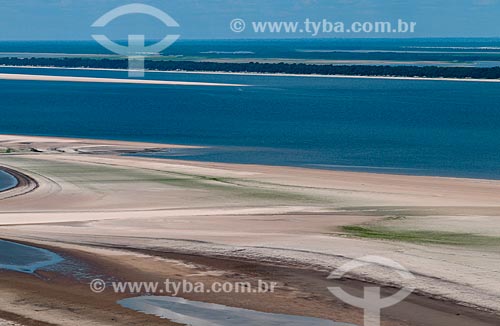  Subject: View of the Anavilhanas Archipelago - It is located between the municipalities of Manaus and Novo Airao  - biggest drought registered / Place: Amazonas state (AM) - Brazil / Date: 11/2010 