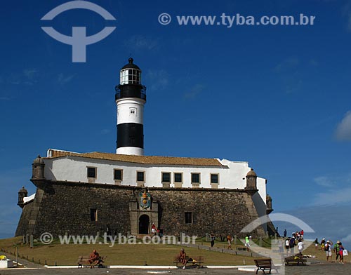  Subject: Barra Lighthouse or Santo Antonio Lighthouse / Place: Salvador city - Bahia state (BA) - Brazil / Date: 01/2012 