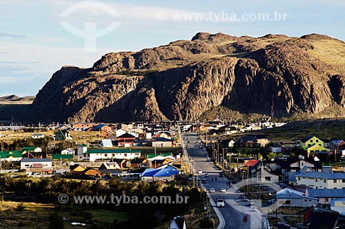  Subject: View of the village of El Chalten / Place: El Chalten city - Santa Cruz Province - Argentina - South America / Date: 02/2010 