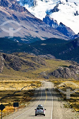  Subject: View from Road 23 in the background Mount Fitz Roy  / Place: El Chalten city - Santa Cruz Province - Argentina - South America / Date: 02/2010 