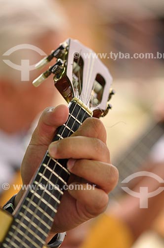  Subject: Detail of hand playing Cavaquinho / Place: Porto Velho city - Rondonia state (RO) - Brazil / Date: 11/2010 