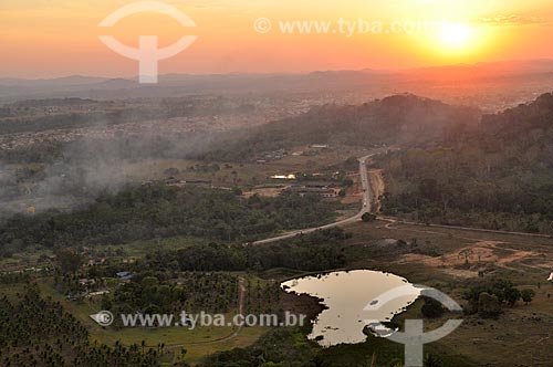  Subject: Landscape at sunset / Place: Ouro Preto do Oeste city - Rondonia state (RO) - Brazil / Date: 08/2010 