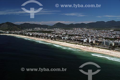  Subject: Aerial view of Barra da Tijuca / Place: Barra da Tijuca neighborhood - Rio de Janeiro city - Rio de Janeiro state (RJ) - Brazil / Date: 01/2012 