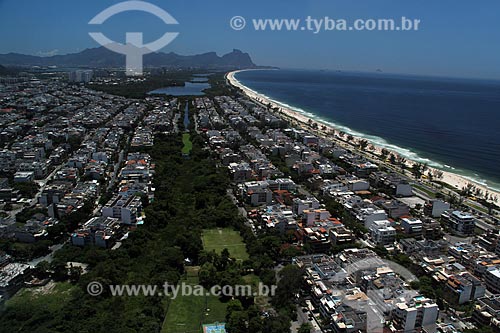  Subject: View of Recreio Beach and Reserva Beach  / Place: Recreio dos Bandeirantes neighborhood - Rio de Janeiro  city - Rio de Janeiro state (RJ) - Brazil / Date: 01/2012 